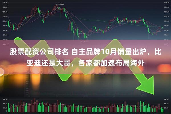 股票配资公司排名 自主品牌10月销量出炉，比亚迪还是大哥，各家都加速布局海外
